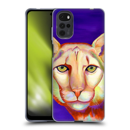Jody Wright Animals Panther Soft Gel Case for Motorola Moto G22