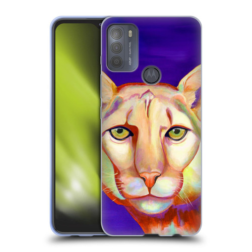 Jody Wright Animals Panther Soft Gel Case for Motorola Moto G50