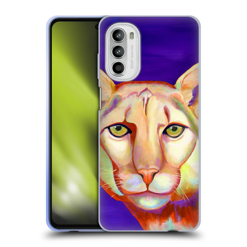 Jody Wright Animals Panther Soft Gel Case for Motorola Moto G52