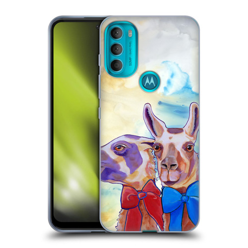 Jody Wright Animals Lovely Llamas Soft Gel Case for Motorola Moto G71 5G