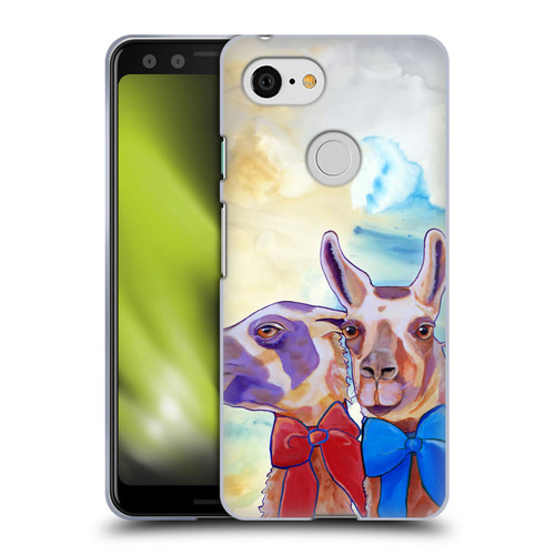 Jody Wright Animals Lovely Llamas Soft Gel Case for Google Pixel 3