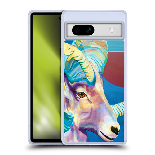 Jody Wright Animals Bighorn Soft Gel Case for Google Pixel 7a