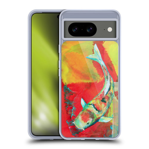Jody Wright Animals Koi Fish Soft Gel Case for Google Pixel 8