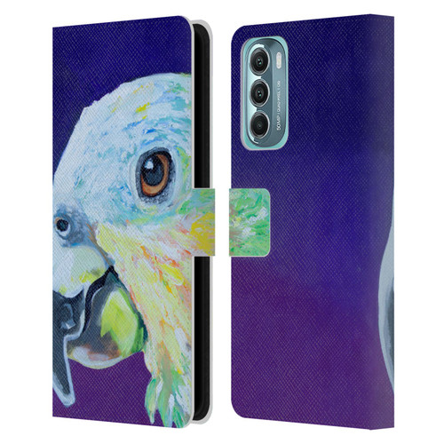 Jody Wright Animals Here's Looking At You Leather Book Wallet Case Cover For Motorola Moto G Stylus 5G (2022)