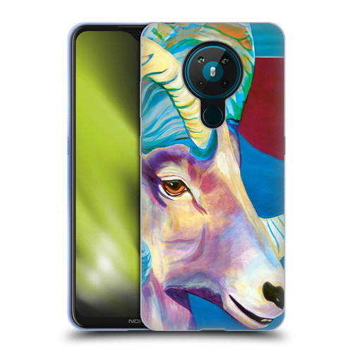 Jody Wright Animals Bighorn Soft Gel Case for Nokia 5.3