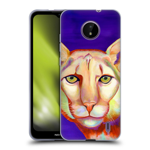 Jody Wright Animals Panther Soft Gel Case for Nokia C10 / C20
