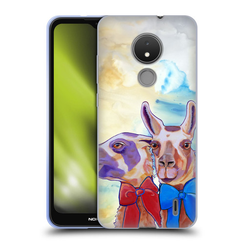 Jody Wright Animals Lovely Llamas Soft Gel Case for Nokia C21