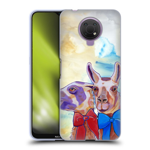Jody Wright Animals Lovely Llamas Soft Gel Case for Nokia G10
