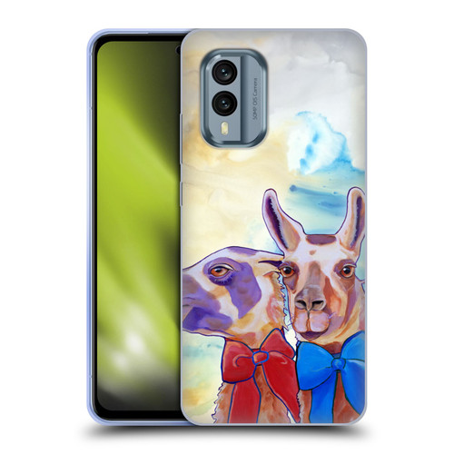 Jody Wright Animals Lovely Llamas Soft Gel Case for Nokia X30