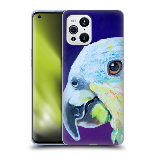 Jody Wright Animals Here's Looking At You Soft Gel Case for OPPO Find X3 / Pro