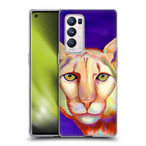 Jody Wright Animals Panther Soft Gel Case for OPPO Find X3 Neo / Reno5 Pro+ 5G