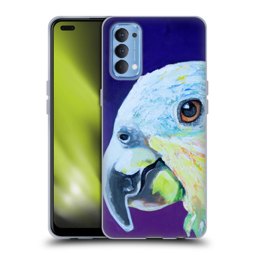 Jody Wright Animals Here's Looking At You Soft Gel Case for OPPO Reno 4 5G