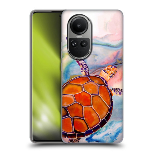 Jody Wright Animals Tranquility Sea Turtle Soft Gel Case for OPPO Reno10 5G / Reno10 Pro 5G