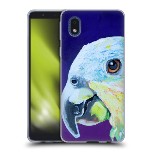 Jody Wright Animals Here's Looking At You Soft Gel Case for Samsung Galaxy A01 Core (2020)