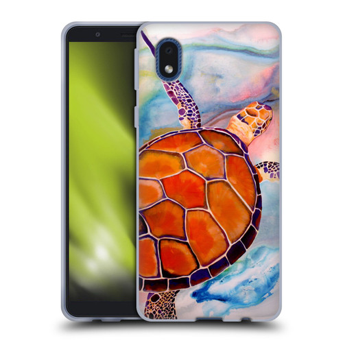 Jody Wright Animals Tranquility Sea Turtle Soft Gel Case for Samsung Galaxy A01 Core (2020)