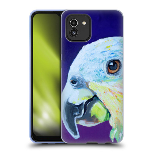 Jody Wright Animals Here's Looking At You Soft Gel Case for Samsung Galaxy A03 (2021)