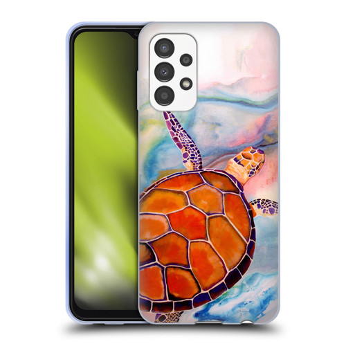 Jody Wright Animals Tranquility Sea Turtle Soft Gel Case for Samsung Galaxy A13 (2022)