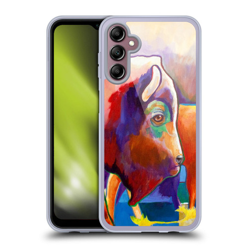 Jody Wright Animals Bison Soft Gel Case for Samsung Galaxy A14 5G