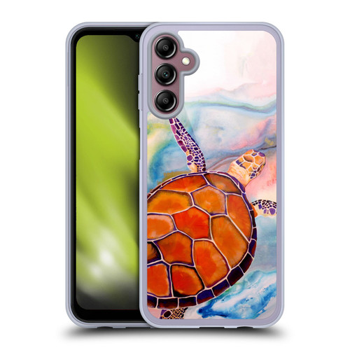 Jody Wright Animals Tranquility Sea Turtle Soft Gel Case for Samsung Galaxy A14 5G