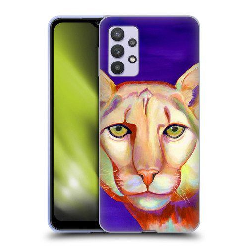 Jody Wright Animals Panther Soft Gel Case for Samsung Galaxy A32 5G / M32 5G (2021)