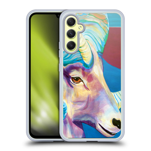Jody Wright Animals Bighorn Soft Gel Case for Samsung Galaxy A34 5G