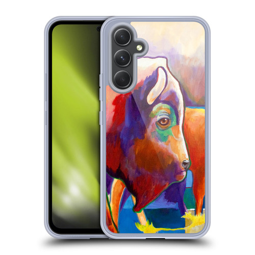 Jody Wright Animals Bison Soft Gel Case for Samsung Galaxy A54 5G