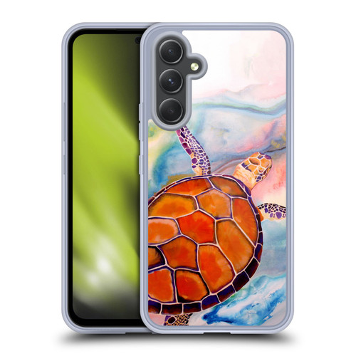 Jody Wright Animals Tranquility Sea Turtle Soft Gel Case for Samsung Galaxy A54 5G