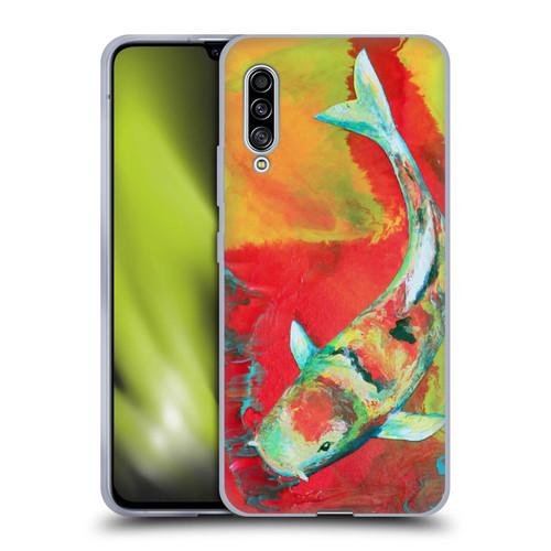 Jody Wright Animals Koi Fish Soft Gel Case for Samsung Galaxy A90 5G (2019)