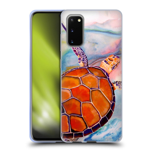 Jody Wright Animals Tranquility Sea Turtle Soft Gel Case for Samsung Galaxy S20 / S20 5G