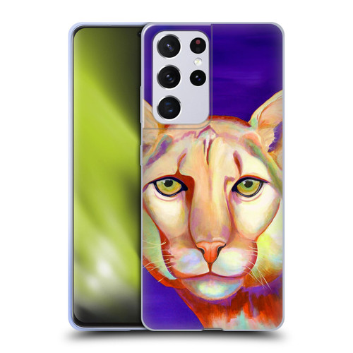 Jody Wright Animals Panther Soft Gel Case for Samsung Galaxy S21 Ultra 5G