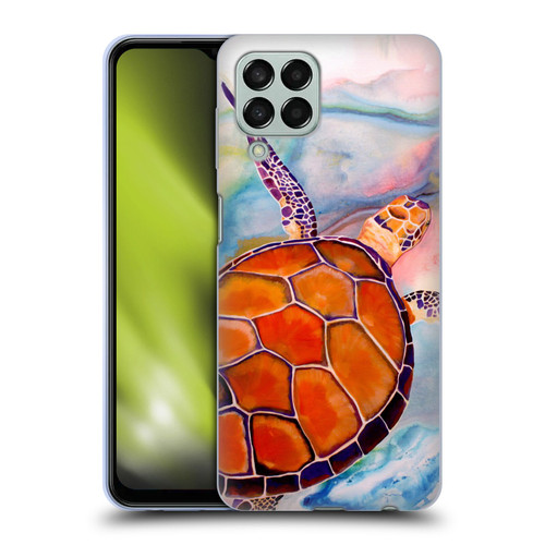 Jody Wright Animals Tranquility Sea Turtle Soft Gel Case for Samsung Galaxy M33 (2022)