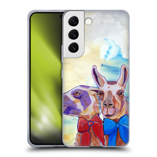 Jody Wright Animals Lovely Llamas Soft Gel Case for Samsung Galaxy S22 5G