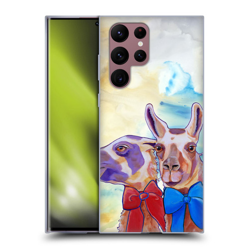 Jody Wright Animals Lovely Llamas Soft Gel Case for Samsung Galaxy S22 Ultra 5G