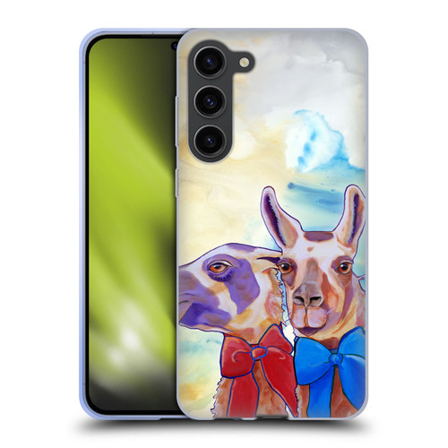 Jody Wright Animals Lovely Llamas Soft Gel Case for Samsung Galaxy S23+ 5G