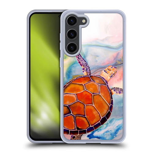 Jody Wright Animals Tranquility Sea Turtle Soft Gel Case for Samsung Galaxy S23+ 5G