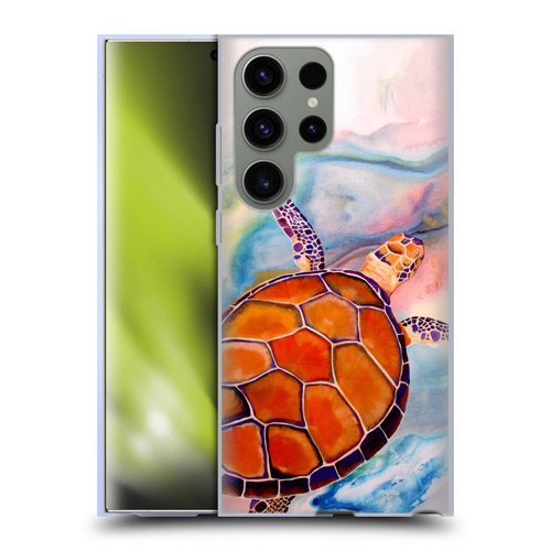 Jody Wright Animals Tranquility Sea Turtle Soft Gel Case for Samsung Galaxy S23 Ultra 5G