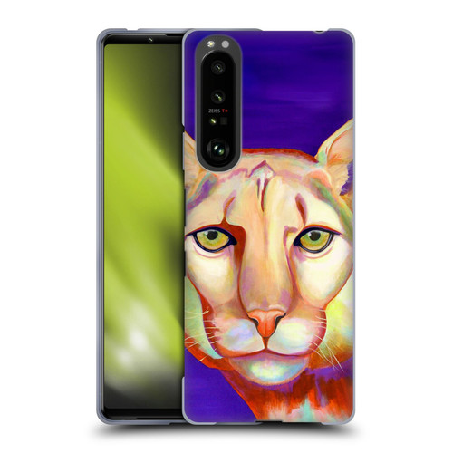 Jody Wright Animals Panther Soft Gel Case for Sony Xperia 1 III
