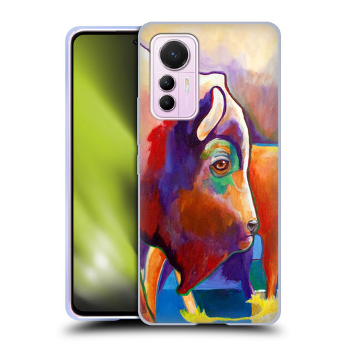 Jody Wright Animals Bison Soft Gel Case for Xiaomi 12 Lite