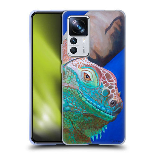Jody Wright Animals Iguana Attitude Soft Gel Case for Xiaomi 12T Pro