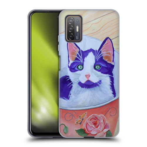 Jody Wright Dog And Cat Collection Bucket Of Love Soft Gel Case for HTC Desire 21 Pro 5G