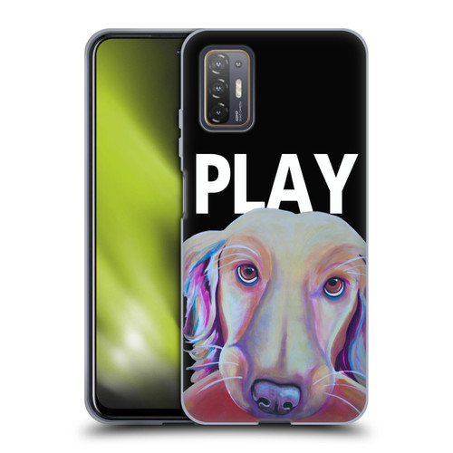 Jody Wright Dog And Cat Collection Playful Soft Gel Case for HTC Desire 21 Pro 5G