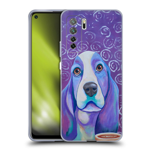 Jody Wright Dog And Cat Collection Caffeine Is Mandatory Soft Gel Case for Huawei Nova 7 SE/P40 Lite 5G