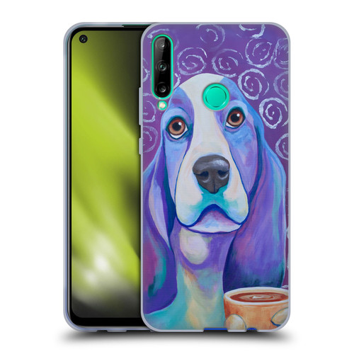 Jody Wright Dog And Cat Collection Caffeine Is Mandatory Soft Gel Case for Huawei P40 lite E