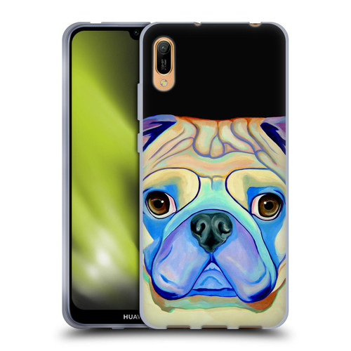 Jody Wright Dog And Cat Collection Pug Soft Gel Case for Huawei Y6 Pro (2019)