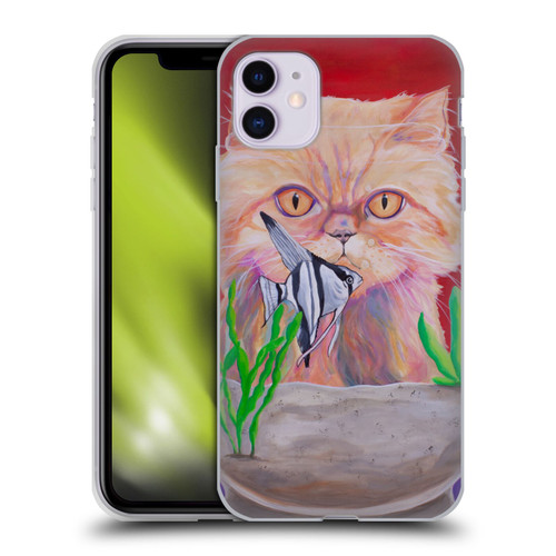 Jody Wright Dog And Cat Collection Infinite Possibilities Soft Gel Case for Apple iPhone 11