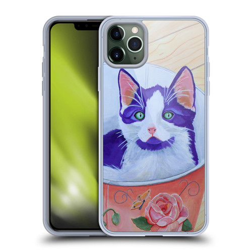 Jody Wright Dog And Cat Collection Bucket Of Love Soft Gel Case for Apple iPhone 11 Pro Max