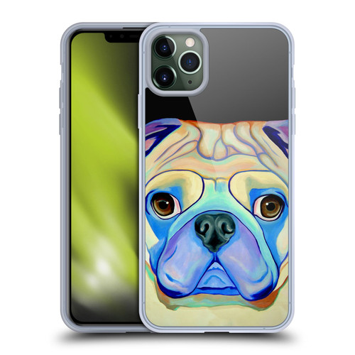 Jody Wright Dog And Cat Collection Pug Soft Gel Case for Apple iPhone 11 Pro Max