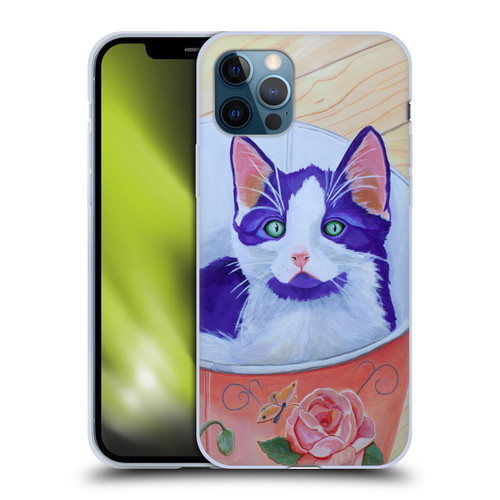 Jody Wright Dog And Cat Collection Bucket Of Love Soft Gel Case for Apple iPhone 12 / iPhone 12 Pro