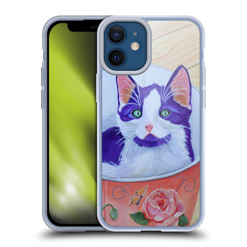 Jody Wright Dog And Cat Collection Bucket Of Love Soft Gel Case for Apple iPhone 12 Mini