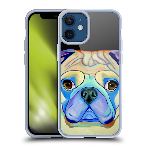 Jody Wright Dog And Cat Collection Pug Soft Gel Case for Apple iPhone 12 Mini